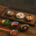 Japanese Seasoning Dish Creative Ceramic Soy Sauce Dish Dip Vinegar Plate 3-inch Round Small Plate Kitchen Supplies Tableware.