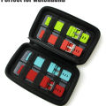 Eva Hard Shell 4-Slot Watch Case Portable Strap Data Cable Bag Waterproof Travel Watch Storage Zipper Box. 