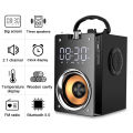 Wooden Super Bass Wireless Bluetooth Speakers Portable High Power Stereo Subwoofer Music Center Support TF FM Radio HIFI BoomBox.