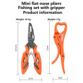 Rapala Mini Lure Pliers/Fish Controller Set for Fishing Multifunctional Portable Lure Pliers Fishing Tool PP+Stainless Steel. 
