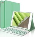 D DINGRICH iPad Keyboard Case for 6th Generation(2018) 9.7-inch, 5th Gen(2017), Air 2, iPad Pro 9.7, Protective Case with Pencil Holder, Backlit Detachable Keyboard, Auto Sleep/Wake, Pink. 