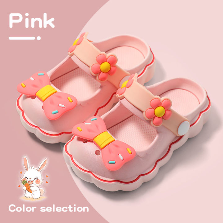 Summer%203-8year%20Kids%20Mules%20&%20Clogs%20Children%20Sandals%20Girls%20Garden%20Shoes%20Flowers%20Slippers%20Solid%20Soft%20Sole%20Beach%20Princess%20Sandalias%20-%20Image%207
