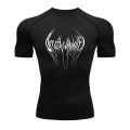 Men's Running Sport Quick Drying T-shirts Sportswear Men Compression Fitness Tops Tee Athletic Gym Workout Shirts Men. 