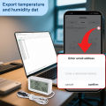 Tuya WiFi Zigbee Temperature Humidity Sensor with External Probe APP Remote Control Workwith Yandex SmartLife Alexa. 