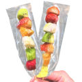 50Pcs Christmas Transparent Candied Haws Packaging Bags OPP Plastic Candy Bags Wedding Baby Shower Birthday Party Supply.