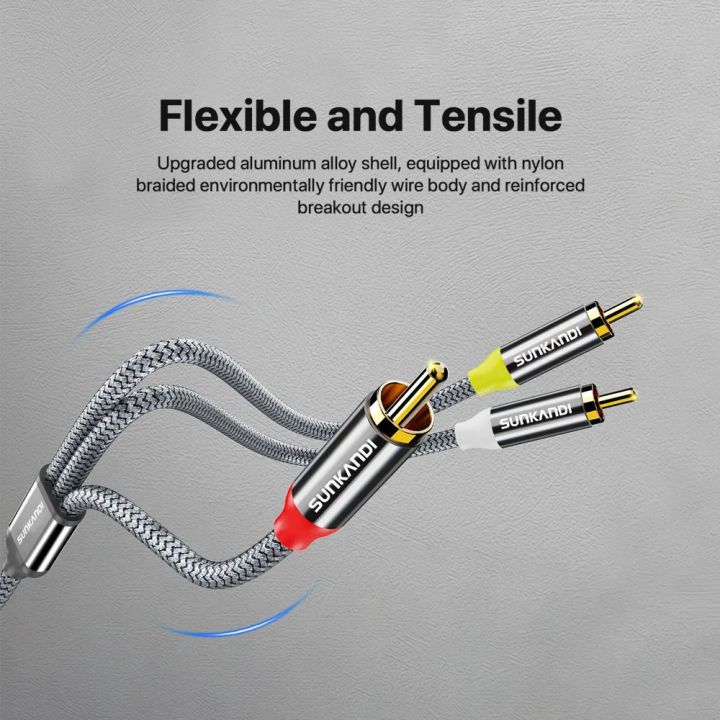 SUNKANDI%20Audio%20Video%20RCA%20Cable%EF%BC%8C3RCA%20Male%20to%203RCA%20Male%2024K%20Gold%20Plated%20AV%20audio%20Cable%20for%20Speaker,%20Amplifier,%20DVD%20Player%20and%20More%20-%20Image%203