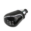 5 6 Speed Gear Head Shift Knob for Ford Fiesta MK7 2008-2015 Focus MK2 FL 2008-2011. 