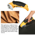 6mm Electric Scissor Cutting Thickness Fabric Cutting Machine Paperboard Leather Plastic Trimmer Electric Rotary Cloth Cutter. 