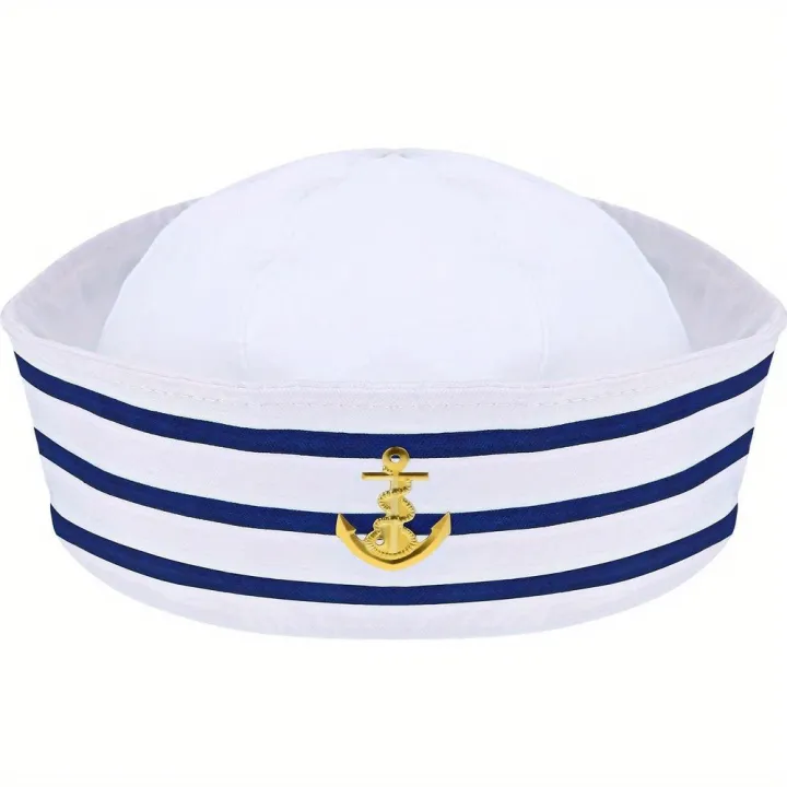 PESENAR%20Sailor%20hat%20Navy%20blue%20Yacht%20Blue%20Captain%20cap%20White%20sail%20cap%20for%20clothing%20accessories%20for%20adults%20-%20Image%206