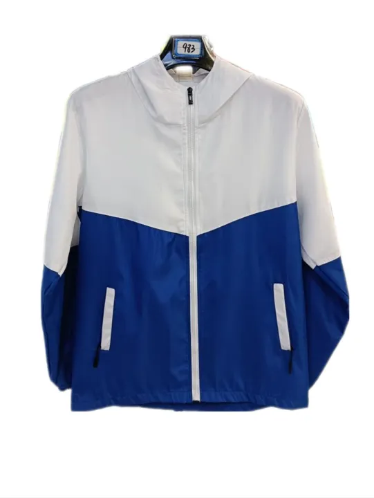 Deefuel%20Men's%20Multi-Colour%20Black%20&%20White%20Lightweight%20%20Windproof%20Casual%20Hooded%20Single%20layer%20Jacket%20-%20Image%206