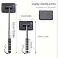 Automobile Glass Cleaning Tools Telescopic Auto Windshield Water Scraping Auto Cleaning Tools Window Cleaning Brush Clean Wiper. 