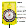 Waterproof Compass Outdoor Gadget Navigation Hiking Compass Camping  Orienteering Backpacking Map Reading Compass for Scout Kids. 