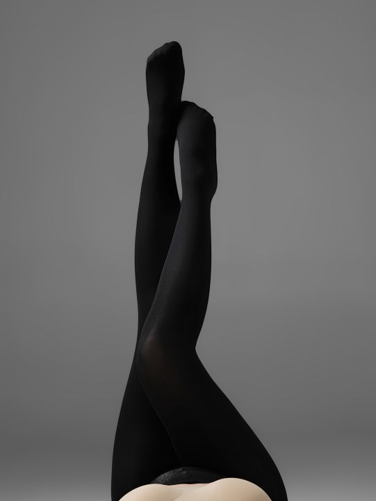 Women's%20%20Comfortable%20Black%20Large%20Size%20Elastic%20Thin%20Pantyhose%20Single%20Pack%20-%20Soft%20Stretchy%20Leggings%20for%20Plus%20Size%20Ladies%20-%20Image%202