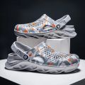 Men Flat Shoes EVA Home Slippers Garden Platform Sandals Man Summer Male Sneakers Outdoor Flip Flops Plus Size Sandals 46 47.