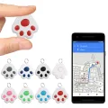 Portable Mini Cat Dog Pet Tracking Locator Anti-lost Tracking Device For Child Mobile Key Finder Tools Bluetooth 5.0 Hidden GPS. 