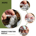 Booms Fishing H01 Stainless Steel Multifunctional Braid line Cutter Scissors Fish Hook Remover Pliers Fishing Tackle Tools. 