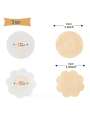 100 Pieces nipple covers disposable nipple Pasties nipple Petals. 