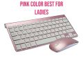 Wireless Keyboard  Stylish apple design Keyboard and Mouse. 