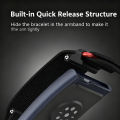 For   Helio Smart Band - Quick-Release Trail Nylon Extended Arm Band, Official Website Same Style, Full-Wrap Arm Strap. 