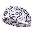 Sports Hair Bands Elastic Yoga Hairbands Absorbing Sweat Headband Women Men Running Fitness Turban Outdoor Gym Head Wrap Bandana. 