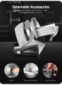 Meat Slicer 150W Electric Deli Food Slicer with 1 Removable 7.5" Stainless Steel Blade, Adjustable Thickness for Home Use, Child Lock Protection, Easy to Clean, Cuts Meat,. 