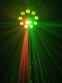 Disco Party Light DJ Laser Projector Light RGB Disco LightRed and Green Pattemn Light Strobe Light for Home RoomDance Party Birt. 