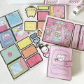 Sanrio Quiet Book Kuromi Cinnamoroll My Melody Handmade DIY Children's Toys Development Hands on Ability Girl's Birthday Gift. 