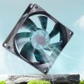 Aquarium Fish Tank Cooling Fan 220V 135°Rotation Automatic Temperature Control Heat Dissipation Cooling Fan 2/3/4/5/6 Head. 