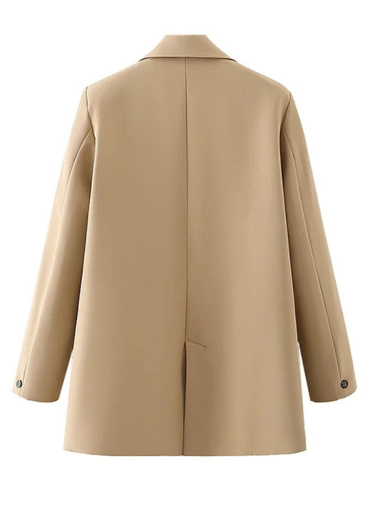 HXAO%20Blazer%20Woman%20Black%20Beige%20Khaki%20Blue%20Green%20Gray%20Women%20coat%20Fashion%20Office%20Wear%20Women's%20Blazers%20Jacket%20Outerwears%202024%20-%20Image%206