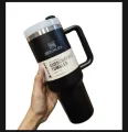 Stanley Tumbler 40 Oz. 1200ML Stanley Cup. Stainless Steel Vacuum Insulated Tumbler mugs with straw. Leak Proof Water bottle. Stanley Quencher. Hot and Cold Beverages.  Thermos Travel Mugs Coffee Mug Gym Mug Driving Cup. 