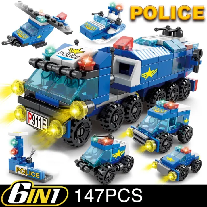 6in1%20NEW%20Police%20Sports%20Car%20Fire%20Engineering%20Engine%20Mini%20Loader%20Truck%20Classic%20Model%20Building%20Blocks%20Sets%20Bricks%20Toy%20City%20-%20Image%207