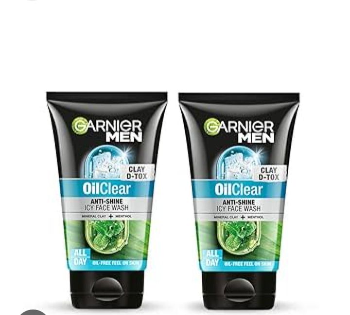 Garnier Men Oil Clear Deep Cleansing Icy Face Wash – 100ml | Daraz.lk