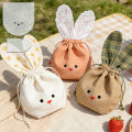 YOMDID 2pcs Easter Bunny Sewing Template DIY Storage Bag Quilting Template Handmade Storage Bag Crafting Creative Sewing Tool.