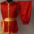 Chinese Traditional Tai Chi Kung Fu Uniforms Kids Adult Satin Performance costume Wushu Suit  wushu uniform. 