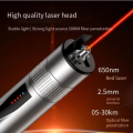 New B5 Rechargeable Laser Source 5/10/20/30MW VFL Fiber Optic Cable Tester Pen Type Red Lithium Battery Visual Fault Locator. 