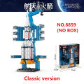 Creative Aerospace Series Building Blocks Space Rocket Craft Launch Center Station Base Set Bricks Toys For Boys Christams Gifts. 