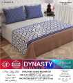 Cotton bedset with pillow covers king size. 