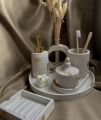 8 pcs Bathroom Set, Bathroom Set, Aesthetic Bathroom Set. 