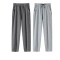Men Pajama Trousers Home Trousers Autumn and Winter Cotton Pajama Pants Large Size Plus Pocket Elastic Waist Sleeping Pants. 