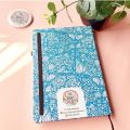 Sky Blue Doodle Journal Dotted or Lined Page Notebook Doodle Diary | Hardcover | Journaling| A5 Size. 