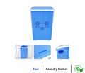 New Laundry Basket Plastic Mesh Dustbin for Kitchen Decent Design For Washing Clothes. 