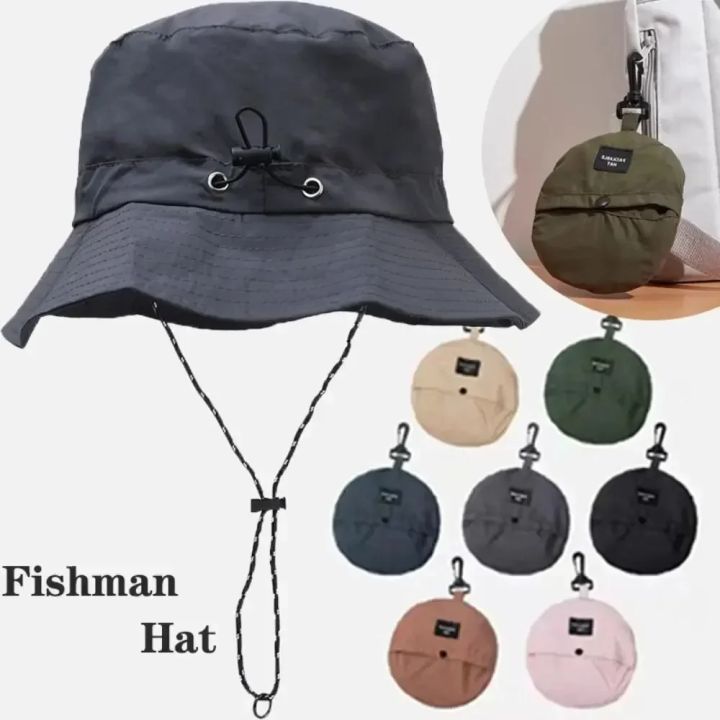 1Pc%20Outdoor%20Foldable%20Quick%20Drying%20Creative%20Fisherman%20Caps%20for%20Unisex%20Summer%20Sun%20Protection%20Panama%20Hats%20Hiking%20Mountaineering%20Hat%20-%20Image%204