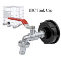 S60x6 Coarse Thread IBC Tank Tap Connecter X 1/2'' 3/4'' Water Coupling Adapter 1000L Garden Home Replacement Valve Fitting. 
