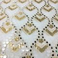 Shifon Embroidered Fabric Sitari Work. 