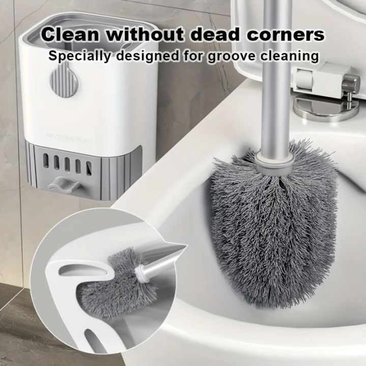 Toilet%20Brush%20Set%20With%20Holder,%20Wall%20Mounted%20Long%20Handle%20Toilet%20Brush%20Flexible%20Toilet%20Brush%20Bathroom%20Brush%20Cleaning%20Tools%20-%20Image%202