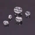 100 pcs Fishing Cross Bead Transparent Plastic Fishing Zhuhai Water Fishing Machine Bait Accessories. 
