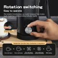 Electric Milk Frother Milk Foam Machine Automatic Milk Foamer for Coffee Cappuccino Latte Milk 5 in 1 Hot and Cold Milk Frother.