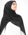 Plain Chiffon Georgette Hijab Stoller Scarf-Multicolor Stoller For Girls and Womens. 