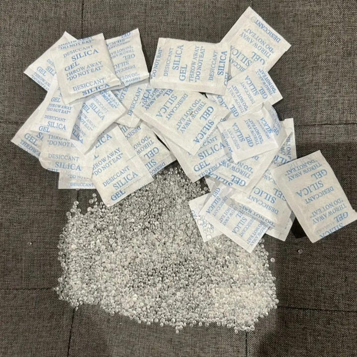 1g 100/200/500 bags Non Toxic nonwovens Silica Gel Desiccant Damp Kitchen Room Living Moisture Dehumidifier Absorber Bag