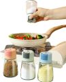 Measureable Salt Control Salt Shaker Kitchen Sealed Seasoning Jars Quantitative Press Seasoning Box Cumin Seasoning Bottle. 